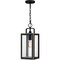 Quoizel Bramshaw 1-Light Matte Black Outdoor Hanging Lantern BRAM1907MBK - alternate 1